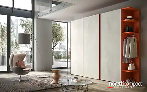 Armadio con ante scorrevoli Bora