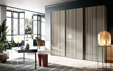 Armadio con ante scorrevoli Levante Strip