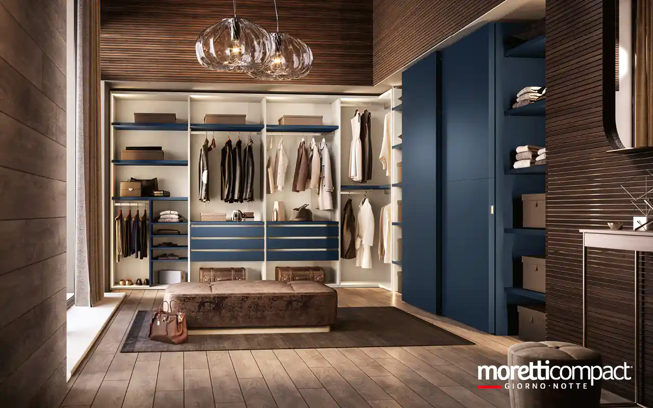 Cabina armadio Taurus e armadio con ante scorrevoli Solano