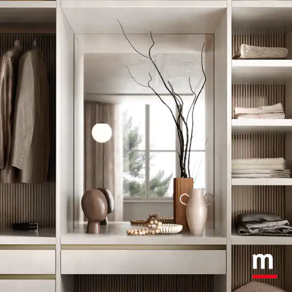 Schienale con specchio