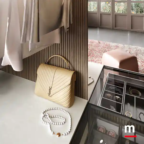 Accostamento finiture Rigatino con Resina