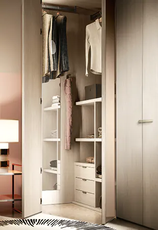 Interno angolo spogliatoio Big