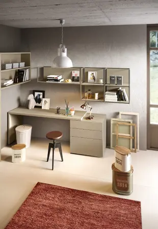Zona studio e lavoro