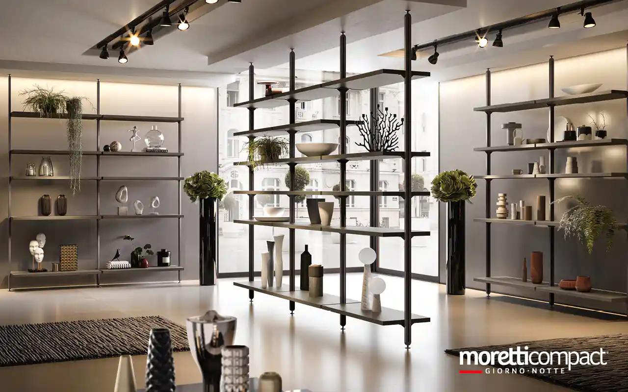 Cabina armadio Virgo con elementi bifacciali