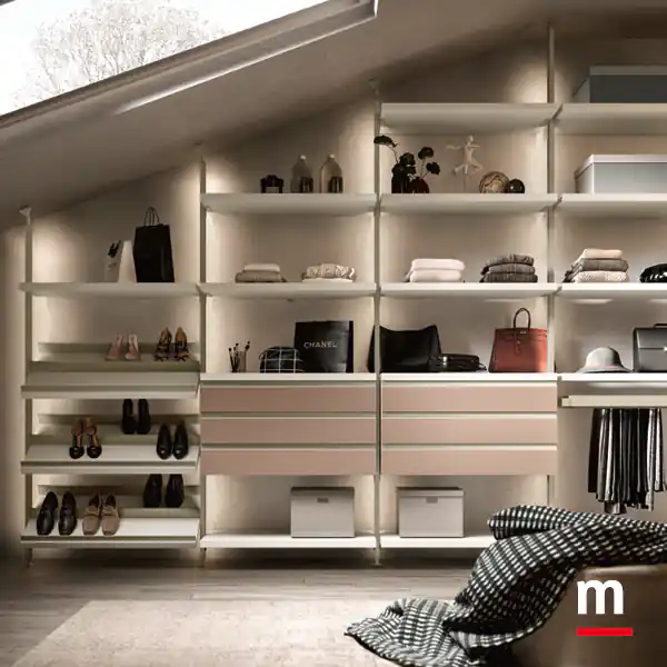 Profili con illuminazione verticale