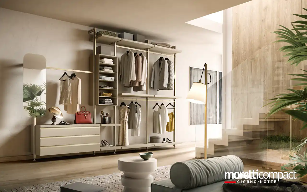 Cabina armadio Virgo lineare