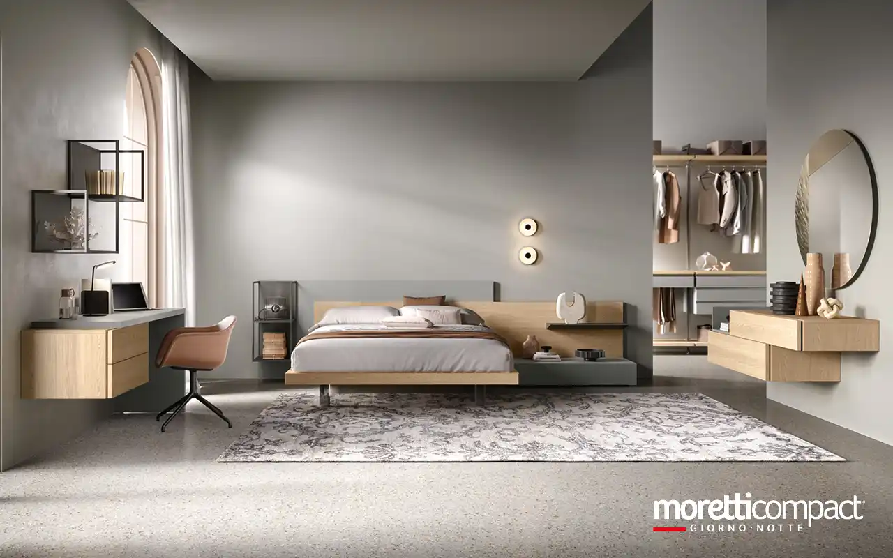 Camera Modula con letto Bipanel