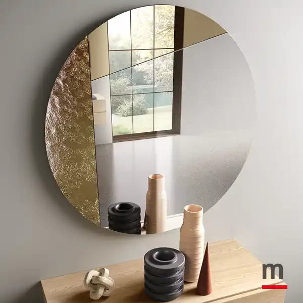 Specchio diametro 110 cm in 3 finiture