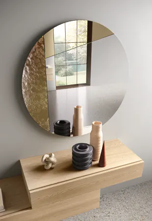 Specchio diametro 110 cm in 3 finiture