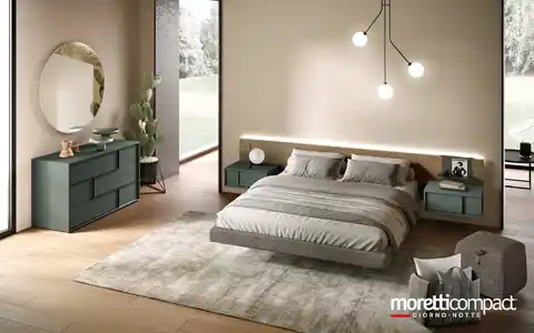 Camera Profile con letto Wall Panel