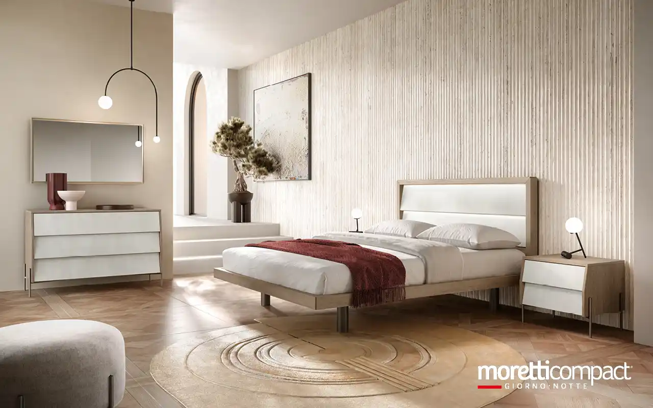 Camera Aurora con letto Molding Aurora