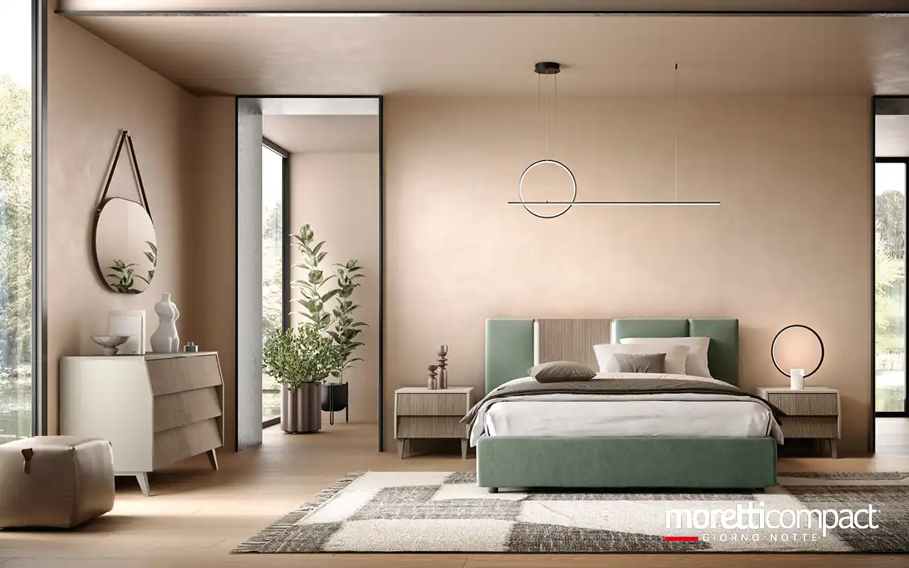 Camera Aurora con letto Puzzle