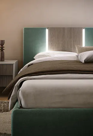 Testata Puzzle con profili Led