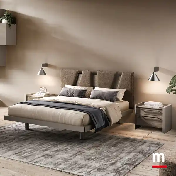 Letto Altair Pad con giroletto Kappa